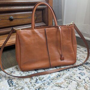 Hobo International Women`s Brown Genuine Leather Pebbled Bag